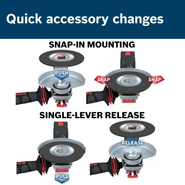 BOSCH TCWX1AL600 6 In. x 1/16 In. X-LOCK Metal Cutting Abrasive Wheel 46 Grit Compatible with 7/8 In. Arbor Type 1A  for Applications in Aluminum Cutting