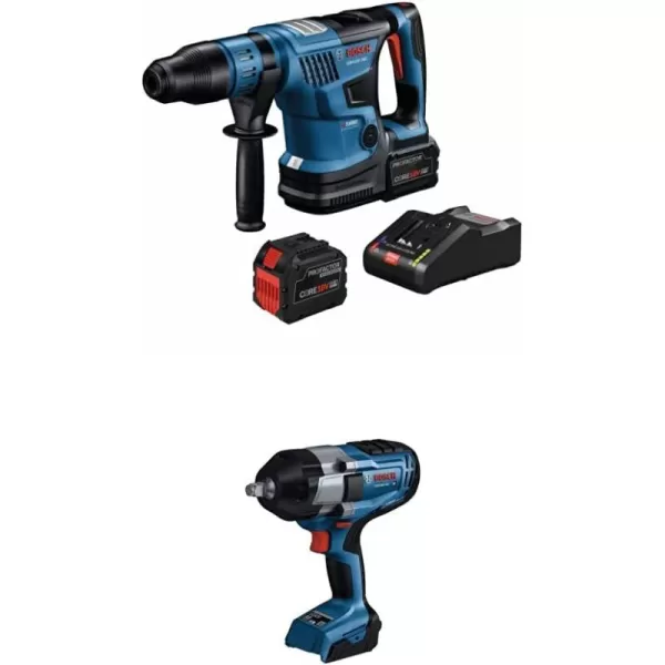 18V PROFACTOR 1-9/16" SDS-max Rotary Hammer w/  8.0 Ah CORE Performance Batteries w/FREE Impact Wrench & FREE 8.0 Ah CORE Performance Battery