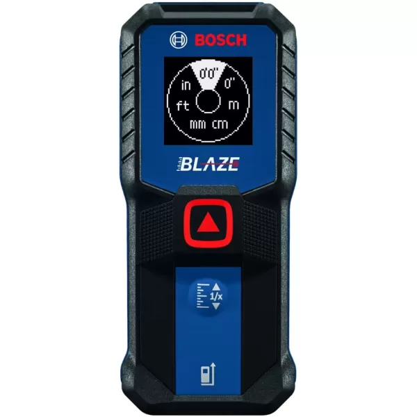 imageBOSCH GLM10023 100 Ft Blaze Laser Distance Measure Includes 2 AA Batteries100 FT