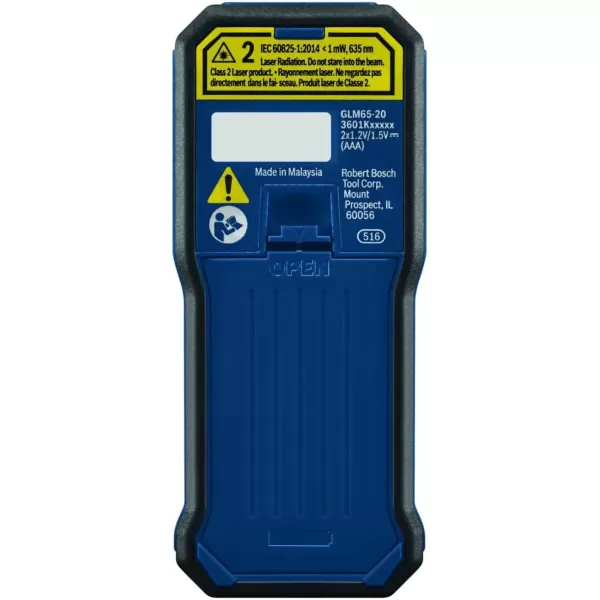 imageBOSCH GLM10023 100 Ft Blaze Laser Distance Measure Includes 2 AA Batteries100 FT
