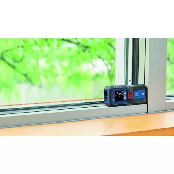 imageBOSCH GLM10023 100 Ft Blaze Laser Distance Measure Includes 2 AA Batteries100 FT