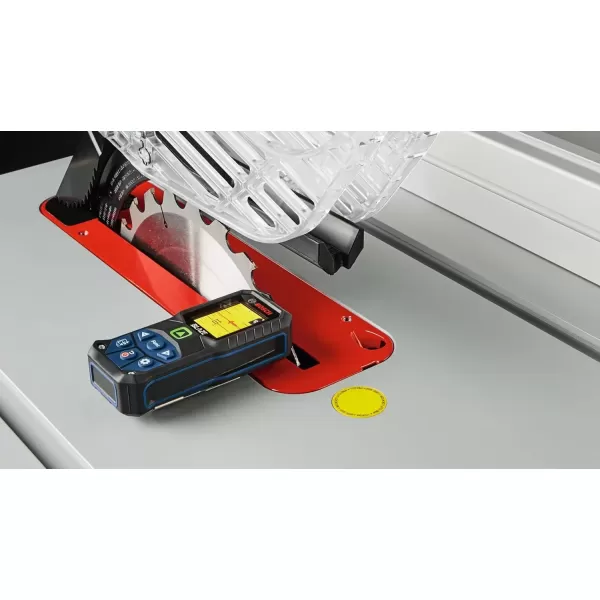 imageBOSCH GLM16527CGL 165 Ft Blaze GreenBeam Laser Distance Measure with 37V LithiumIon 10 Ah Battery Includes 10 Ah 37V LithiumIon Battery Belt Clip ampamp Pouch