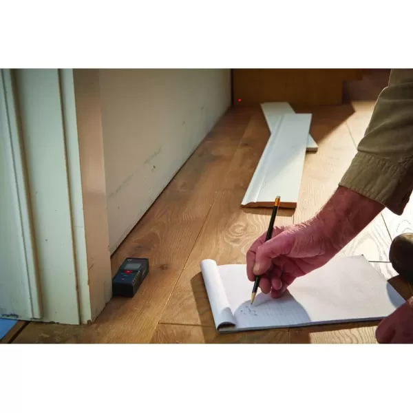 imageBOSCH GLM16540 Blaze 165 Ft Laser Distance Measure Includes 2 AAA Batteries Hand Strap Target Cards ampamp Pouch