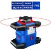 imageBOSCH GRL400080CHVK REVOLVE 18V Connected SelfLeveling HorizontalVertical Rotary Laser Kit Includes CORE18V 4 Ah Battery ampamp Charger Tripod Grade Rod Receiver Carrying Case ampamp Accessories4000 ft Rotary Laser