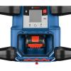 imageBOSCH GRL400080CHVK REVOLVE 18V Connected SelfLeveling HorizontalVertical Rotary Laser Kit Includes CORE18V 4 Ah Battery ampamp Charger Tripod Grade Rod Receiver Carrying Case ampamp Accessories4000 ft Rotary Laser Kit wRemote