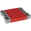 imageBosch Bosch ORG1ARED Organizer Set for LBOXX1A Part of Click and Go Mobile Transport System 32Piece