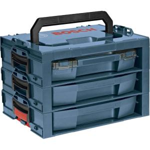 imageBOSCH BOSCH LRACK Complete Kit with 1 iboxx53 2 LST72OD 3 LRACKS and 1 LRACKT Blue
