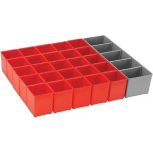 imageBosch Bosch ORG72RED Organizer Set for iBOXX72 Part of Click and Go Mobile Transport System 30Piece BlueRed