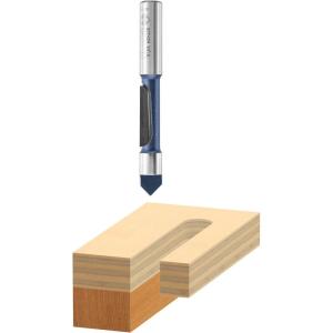 imageBosch 85246M 12 in x 1316 in Carbide Tipped 1Flute Pilot Panel Concave Bit