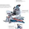 imageBOSCH GCM18V12SDN14 PROFACTOR 18V 12 In DualBevel Slide Miter Saw Kit with 1 CORE18V 8 Ah High Power Batteryw 18V 8 Ah Battery