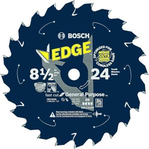 imageBOSCH DCB824 814 In 24 Tooth Daredevil Portable Saw Blade Framing812 Diameter
