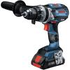 imageBOSCH GXL18V224B25 18V 2Tool Combo Kit with Connected 14 In and 12 In TwoInOne BitSocket Impact Driver and Brute Tough 12 In Hammer DrillDriver