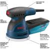 imageBOSCH ROS20VSC Palm Sander 25 Amp 5 Inch Corded Variable Speed Random Orbital Sander Polisher Kit with Dust Collector and Soft Carrying BagSander with Soft Carrying Bag