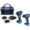 imageBOSCH GXL18V27B22 18V 2Tool Combo Kit