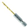 imageBOSCH TI9IM 9Piece Assorted Set Titanium Nitride Coated Metal Drill Bits  Impact Tough with ImpactRated Hex Shank Ideal for HeavyGauge Carbon Steels Light Gauge Metal Hardwood332 Diameter