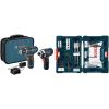 imageBOSCH 12V Max 2Tool Brushless Combo Kit with 38 In DrillDriver 14 In Hex Impact Driver and 2 2 Ah Batteries GXL12V220B2212V Kit