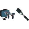imageBOSCH 12V Max 2Tool Brushless Combo Kit with 38 In DrillDriver 14 In Hex Impact Driver and 2 2 Ah Batteries GXL12V220B2212V Kit