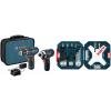 imageBOSCH 12V Max 2Tool Brushless Combo Kit with 38 In DrillDriver 14 In Hex Impact Driver and 2 2 Ah Batteries GXL12V220B2212V Kit