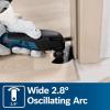 imageBOSCH GOP12V28N 12V Max EC Brushless Starlock Oscillating MultiTool Cordless Variable Speed with 1 114 In Plunge Blade Bare Tool