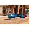 imageBOSCH GOP18V34N 18V Brushless StarlockPlus Oscillating MultiTool Bare Tool Cordless Variable Speed with 114 In BiMetal Plunge Cut BladeTool Only