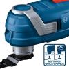 imageBOSCH GOP18V34N 18V Brushless StarlockPlus Oscillating MultiTool Bare Tool Cordless Variable Speed with 114 In BiMetal Plunge Cut BladeTool Only