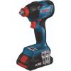 imageBOSCH GXL18V260B26 18V 2Tool Combo Kit with 12 In Hammer DrillDriver 14 In and 12 In TwoInOne BitSocket Impact Driver 1 CORE18V 8 Ah Battery and 1 CORE18V 4 Ah Battery