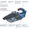 imageBOSCH GXL18V901B25 18V 9Tool Combo Kit 2In1 BitSocket Impact Driver Hammer DrillDriver Recip Saw Circ Saw Oscillating Tool Angle Grinder Vacuum Worklight 2 CORE18V 4 Ah Batteries