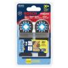 imageBOSCH OSL114C3 3Pack 114 in Starlock Oscillating Multi Tool Metal ampamp More Carbide Extreme Plunge Cut Blades for Cutting Iron Bar Metal Wood with Nails Drywall and Tile114 In  34 In