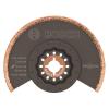 imageBOSCH OSL234HG 1Piece 234 in x 18 in Starlock Oscillating Multi Tool Grout ampamp Abrasive Carbide Grit Hybrid Grout Blade for Grinding ampamp Rasping Applications312 In
