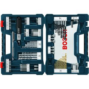 imageBOSCH MS4034 34Piece Drilling and Driving Mixed Set with Included Case for Applications in Wood Metal Masonry91pc