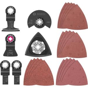 imageBOSCH OSL026 Starlock Oscillating MultiTool Accessory 26 pc Set