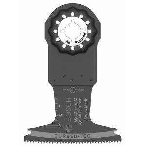 imageBOSCH OSL114F3 3Pack 114 In Starlock Oscillating Multi Tool All Purpose BiMetal Plunge Cut Blades for Applications in Wood Wood with Nails Drywall PVC Metal Nails and Staples212 In