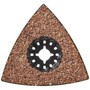 imageBOSCH OSL234HG 1Piece 234 in x 18 in Starlock Oscillating Multi Tool Grout ampamp Abrasive Carbide Grit Hybrid Grout Blade for Grinding ampamp Rasping Applications3 In