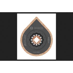 imageBOSCH OSL234HG 1Piece 234 in x 18 in Starlock Oscillating Multi Tool Grout ampamp Abrasive Carbide Grit Hybrid Grout Blade for Grinding ampamp Rasping Applications234 In