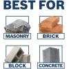 imageBOSCH HS1909 SDSMax Concrete Bushing Head Pack of 1SDS Max Scaling Chisel