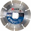 imageBOSCH DBX4543S 412 in XLock Continuous Rim Diamond Blade Compatible with 78 in Arbor for Application in Ceramic Tile Slate412 In