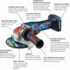 imageBOSCH GWX18V13CB14 PROFACTOR 18V XLOCK ConnectedReady 5  6 In Angle Grinder Kit with 1 CORE18V 8 Ah High Power BatteryTool Only w Slide Switch
