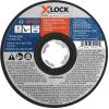 imageBOSCH TCWX1S500 5 In x 045 In XLOCK MetalStainless Fast Cutting Abrasive Wheel 60 Grit Compatible with 78 In Arbor Type 1A ISO 41 for Applications in Metal Stainless Steel CuttingType 1A MetalStainless