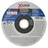 imageBOSCH TCWX1S500 5 In x 045 In XLOCK MetalStainless Fast Cutting Abrasive Wheel 60 Grit Compatible with 78 In Arbor Type 1A ISO 41 for Applications in Metal Stainless Steel CuttingType 1A Metal