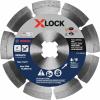 imageBOSCH DBX4543S 412 in XLock Continuous Rim Diamond Blade Compatible with 78 in Arbor for Application in Ceramic Tile Slate6 In