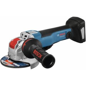 imageBOSCH GWX18V50PCN 18V XLOCK EC Brushless ConnectedReady 412 In  5 In Angle Grinder with No LockOn Paddle Switch Bare ToolBare Tool
