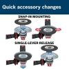 imageBOSCH FBX624 25Pack 6 In XLOCK Coarse Grit Abrasive Fiber Discs 24 Grit Compatible with 78 In Arbor for Applications in Metal Surface Finishing Weld Blending Rust Removal5 In