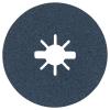 imageBOSCH FBX624 25Pack 6 In XLOCK Coarse Grit Abrasive Fiber Discs 24 Grit Compatible with 78 In Arbor for Applications in Metal Surface Finishing Weld Blending Rust Removal5 In