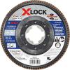 imageBOSCH FDX2950120 1Piece 5 In XLOCK Flap Disc 120 Grit Compatible with 78 In Arbor Type 29 for Applications in Metal Blending and Grinding412 In