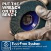 imageBOSCH FDX2950120 1Piece 5 In XLOCK Flap Disc 120 Grit Compatible with 78 In Arbor Type 29 for Applications in Metal Blending and Grinding5 In