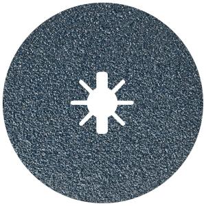 imageBOSCH FBX624 25Pack 6 In XLOCK Coarse Grit Abrasive Fiber Discs 24 Grit Compatible with 78 In Arbor for Applications in Metal Surface Finishing Weld Blending Rust Removal6 In