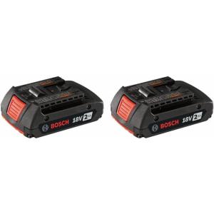 imageBosch GBA18V602PK 18V CORE18V LithiumIon 6 Ah High Power Battery 2Pack2Pack