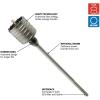 imageBOSCH HC8526 258 in x 22 in SDSMax Rotary Hammer Core Bit Ideal for Applications in Concrete2 In Diameter