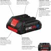 imageBosch GXS18V11N25 18V Starter Kit with 2 CORE18V 4 Ah Advanced Power Batteries and 1 18V Standard Battery Charger