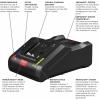 imageBosch GXS18V17N17 18V Starter Kit with 1 CORE18V 12 Ah High Power Battery and 1 GAL18V160C 18V LithiumIon Battery Turbo Charger